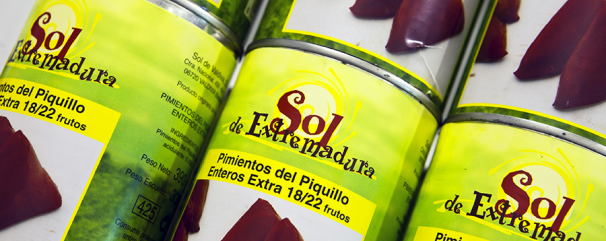 Conserva de pimientos